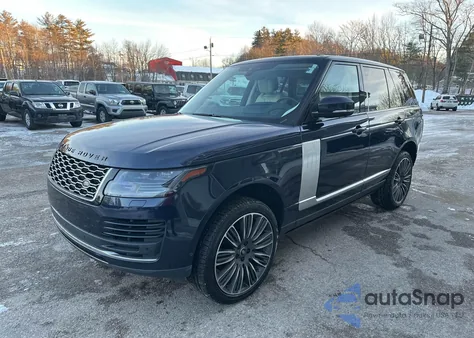 2019 Land Rover Range Rover 5.0L V8 Supercharged z USA, uszkodzony, nr VIN SALGS2RE4KA536152